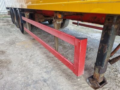 2000 General Trailers Triaxle Insulated Dry Freight Box Van  - 8