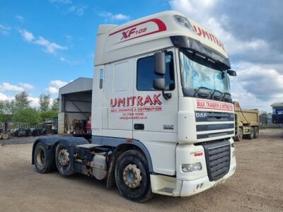 2012 DAF XF 105 460 Superspace 6x2 Midlift Tractor Unit - 3