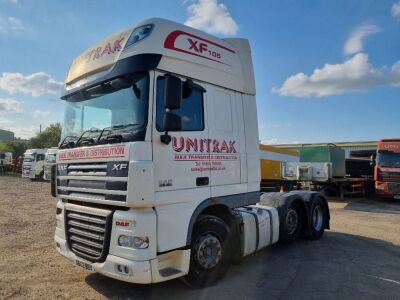 2012 DAF XF 105 460 Superspace6x2 Midlift Tractor Unit