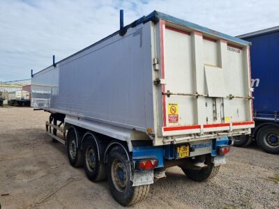 2014 Fruehauf Alloy Body Triaxle Tipping Trailer - 6