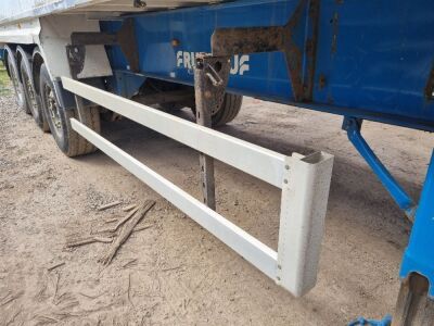 2014 Fruehauf Alloy Body Triaxle Tipping Trailer - 9