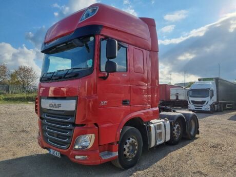 2015 DAF XF460 6x2 Midlift Superspace Tractor Unit