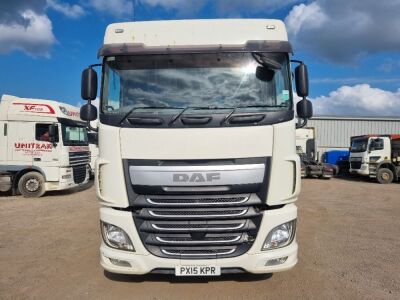 2015 DAF XF460 6x2 Mini Midlift Space Cab Tractor Unit - 2