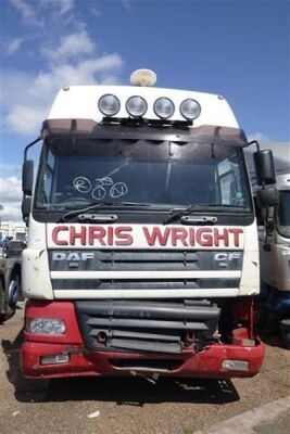 2006 DAF CF85 430 6x2 Midlift Crane Tractor Unit - 26