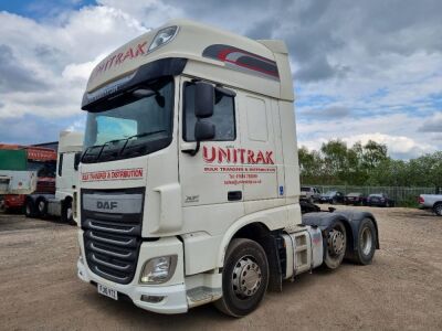 2016 DAF XF460 6x2 Midlift Superspace Tractor Unit