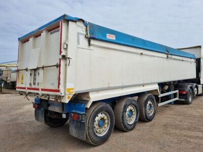 2014 Fruehauf Alloy Body Triaxle Tipping Trailer - 3