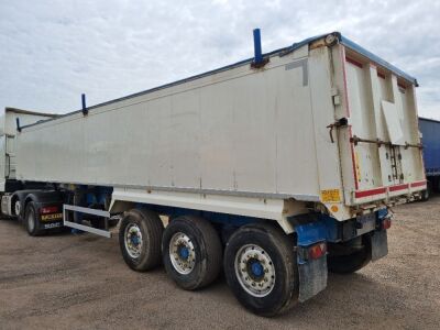 2014 Fruehauf Alloy Body Triaxle Tipping Trailer - 4