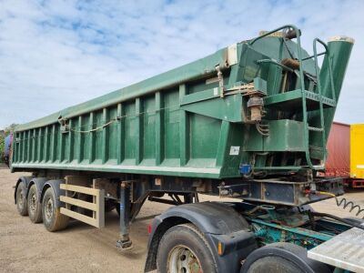 2014 Weightlifter Triaxle Alloy Body Aggregate Tipping Trailer - 3