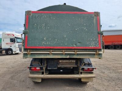 2014 Weightlifter Triaxle Alloy Body Aggregate Tipping Trailer - 5