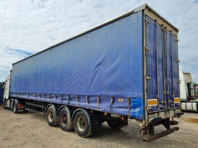 1997 Lawrence David Triaxle Curtainside Trailer - 4