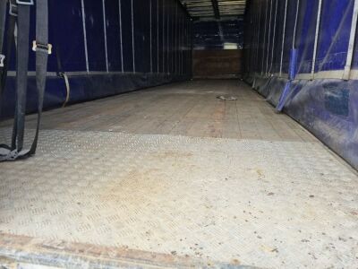 1997 Lawrence David Triaxle Curtainside Trailer - 13