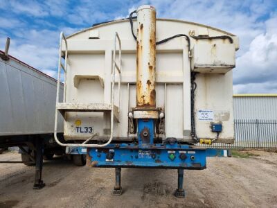 2012 Weightlifter Triaxle Alloy Body Tipping Trailer - 2