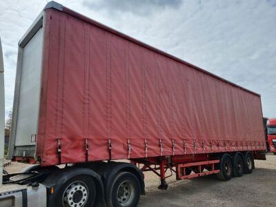 1996 Montracon Triaxle Curtainside Trailer