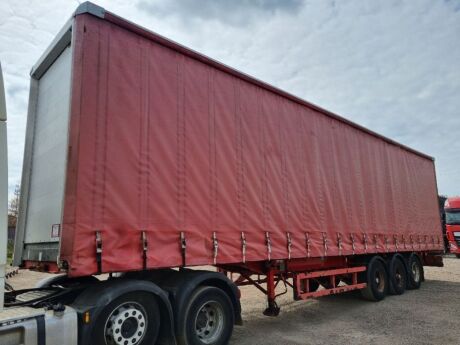 1996 Montracon Triaxle Curtainside Trailer