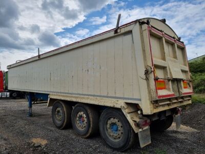 2012 Weightlifter Alloy Body Triaxle Tipping Trailer - 6