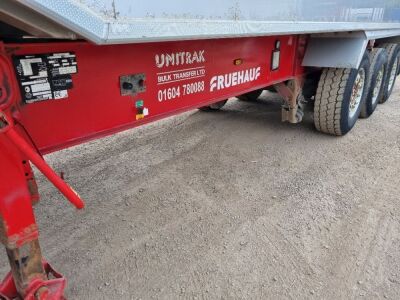 2012 Fruehauf 65yrd Alloy Body Triaxle Tipping Trailer - 8