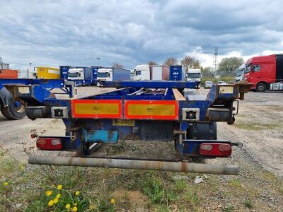 2011 SDC Sliding Triaxle Skeletal Trailer - 5