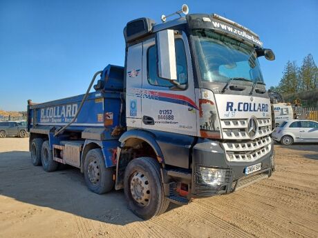 2014 Mercedes Arocs 3243 Euro 6 8x4 Tipper