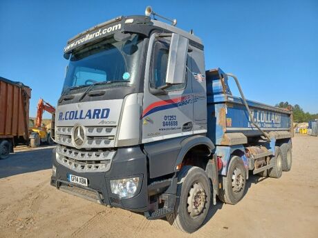 2014 Mercedes Arocs 3243 Euro 6 8x4 Tipper