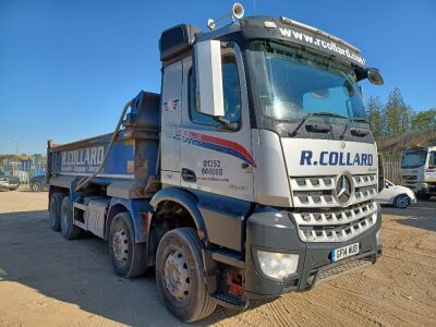 2014 Mercedes Arocs 3243 Euro 6 8x4 Tipper