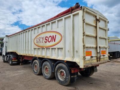 2004 United Triaxle Alloy Body Tipping Trailer - 6