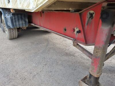 2004 United Triaxle Alloy Body Tipping Trailer - 9