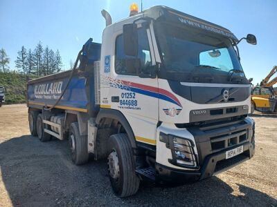 2014 Volvo FMX 420 Euro 6 8x4 Thompson Steel Body Tipper