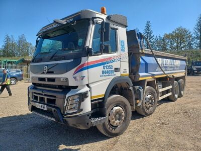 2014 Volvo FMX 420 Euro 6 8x4 Thompson Steel Body Tipper - 2