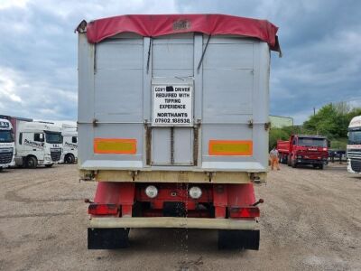 2008 Stas 68 yrd Triaxle Alloy Body Tipping Trailer - 5