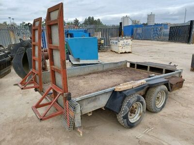 Indespension Tandem Axle Drawbar Plant Trailer - 4