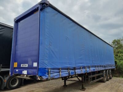 1997 Lawrence David Triaxle Curtainside Trailer