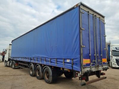 1997 Lawrence David Triaxle Curtainside Trailer - 2