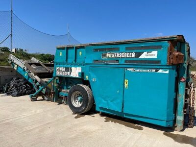 2008 Powerscreen Power Shredder 1800