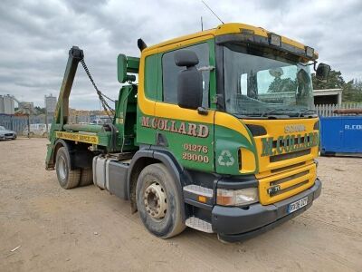 2008 Scania P270 4x2 Skip Loader