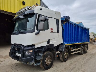 2017 Renault C520 Comfort 8x4 Alloy Body Tipper