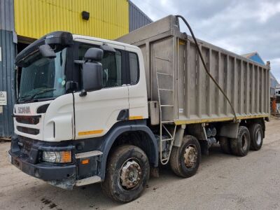 2013 Scania P400 8x4 Alloy Body Tipper