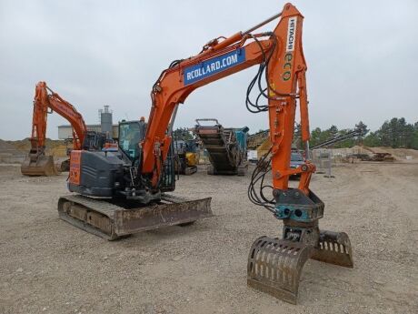 2016 Hitachi ZX85USB-5A Excavator