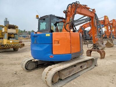 2015 Hitachi ZX85US Excavator - 4