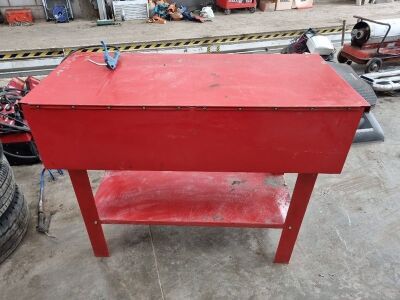 2004 Sealey Air Operated Parts Cleaning Tank - 2