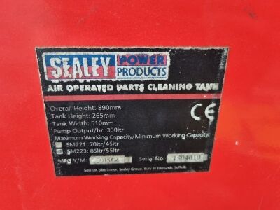 2004 Sealey Air Operated Parts Cleaning Tank - 5