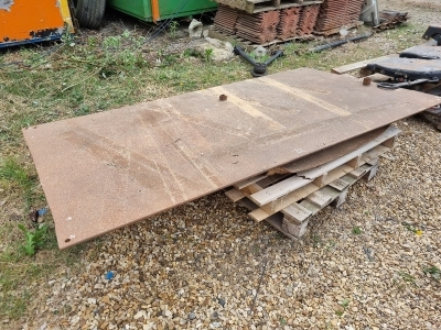 2x Steel Road Plates