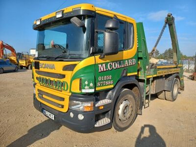 2012 Scania P230 4x2 Skip Loader