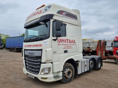 2014 DAF XF460 6x2 Midlift Super Space Tractor Unit