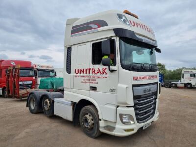 2014 DAF XF460 6x2 Midlift Super Space Tractor Unit - 3