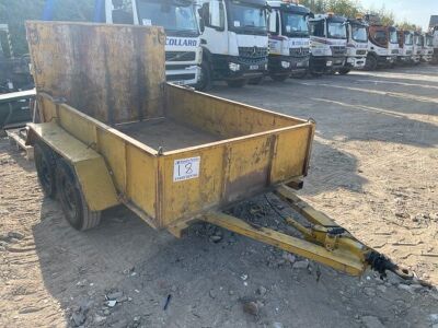 Tandem Axle Drawbar Plant Tipping Trailer - 2