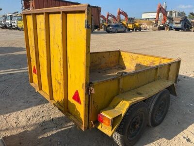 Tandem Axle Drawbar Plant Tipping Trailer - 3