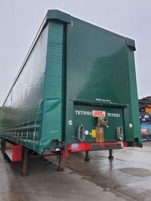 2007 SDC Triaxle Curtainside Trailer - 2