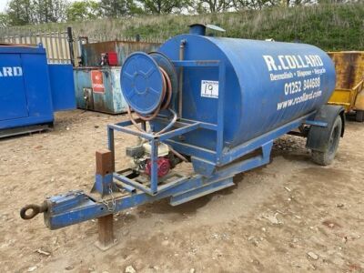 Single Axle Drawbar Dust Suppression Bowser - 2