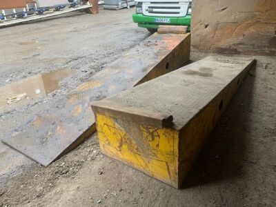 Pair of Heavy Duty Steel Ramps - 3