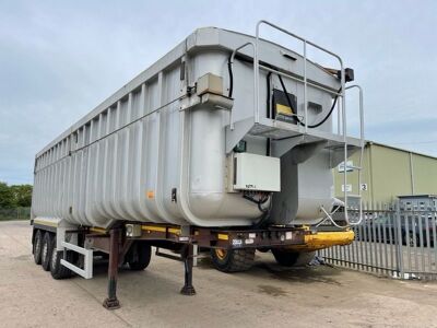 2018 Wilcox Triaxle Bulk Alloy Body Tipping Trailer